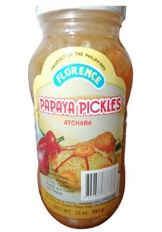 Florence Papaya Pickles (Atchara) 340g